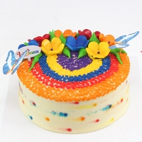 Fiesta Birthday Cake